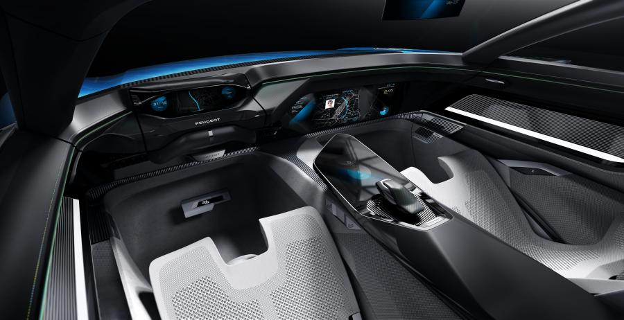 Интерьер Peugeot Instinct Concept 2017 года  (фото 64 из 98)